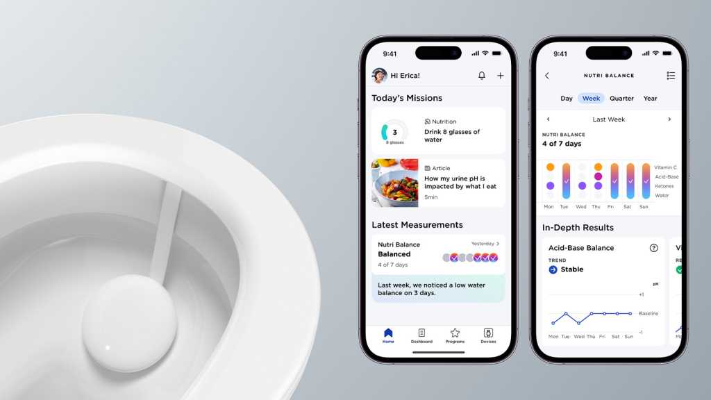 Withings U-Scan is a Laboratory in Your Toilet Bowl